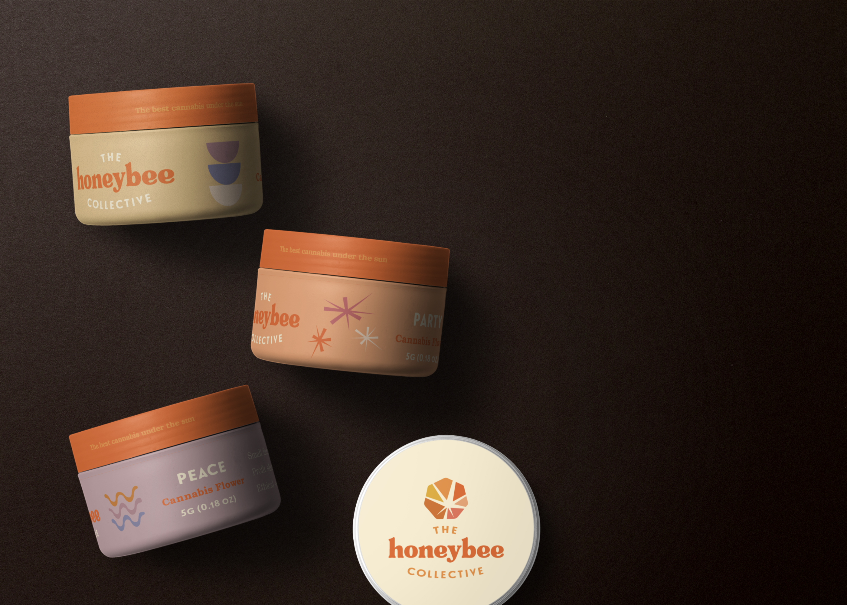 Honeybee-jar-colorways Honeybee Collective concept