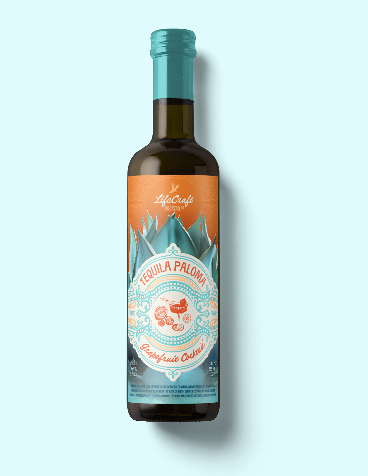 Alcoholic beverage label packaging design creative design graphic designer
