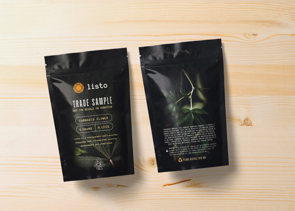 cannabis-stand-up-pouch-bag-CICLO Cannabis stand up pouch design