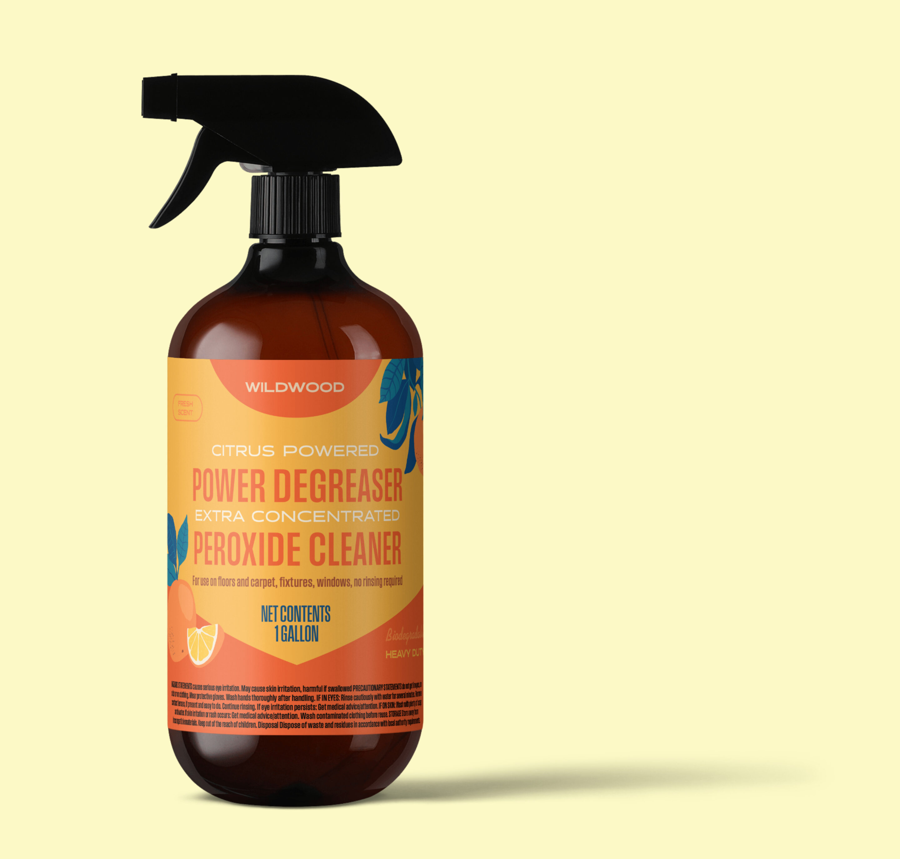 Cleaning product label design custom graphic design
