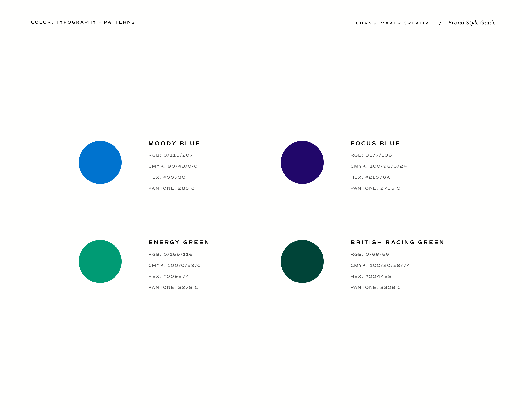 kinetik color palette color palette branding masculine