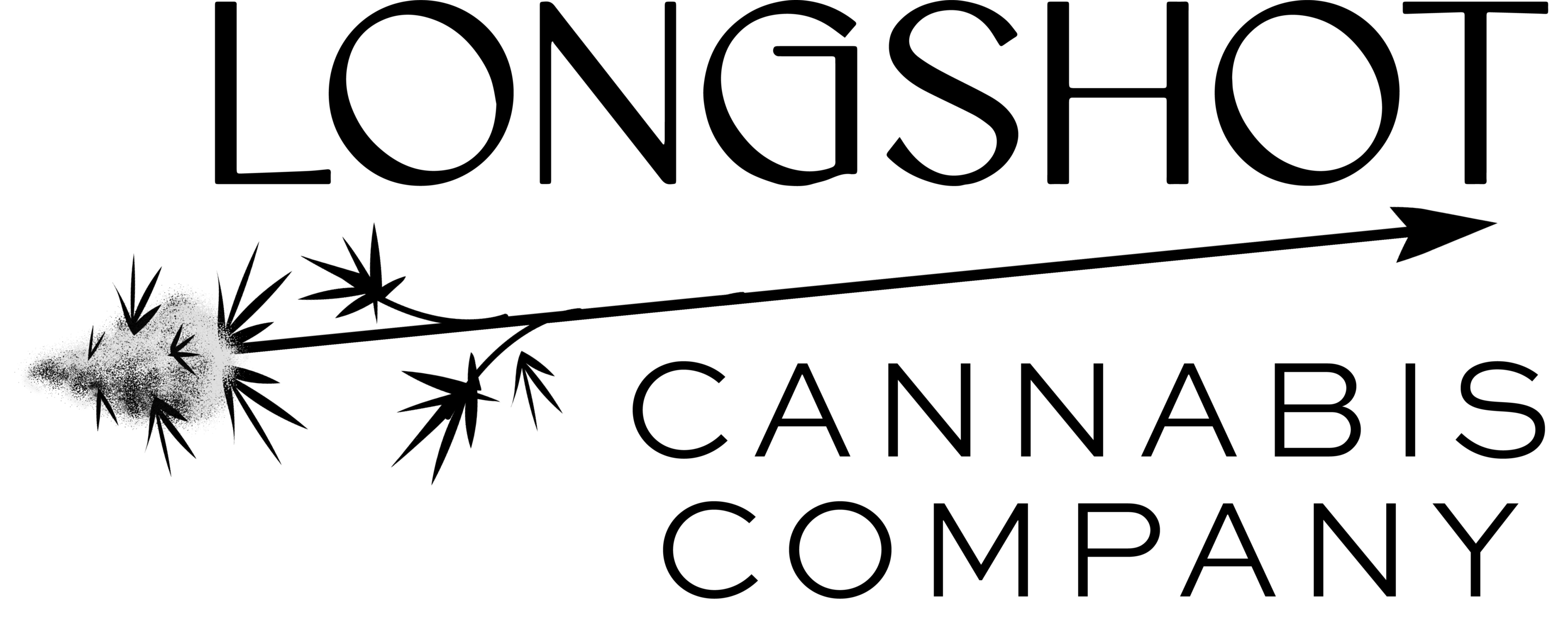 longshot wordmark Oregon cannabis farm logo design
